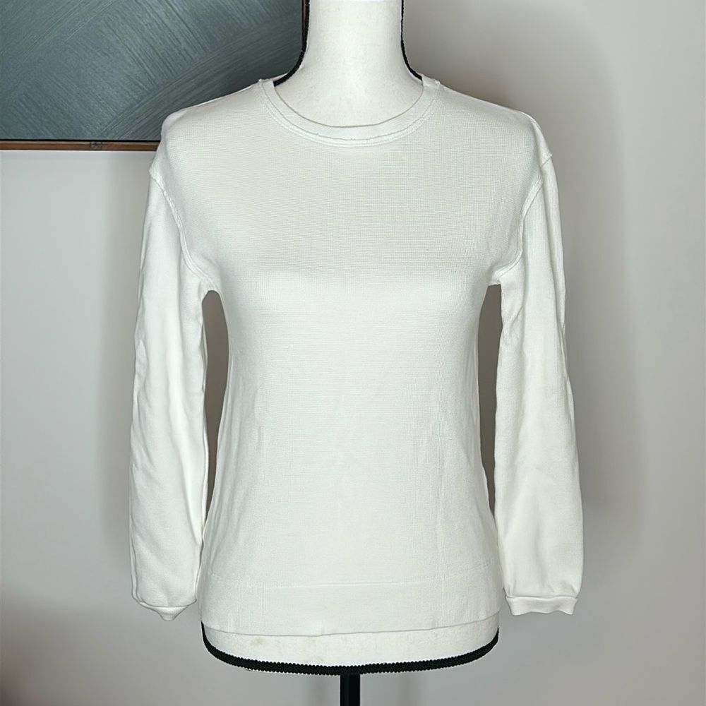 Southcott Waffle Knit Long Sleeve Tee, 0